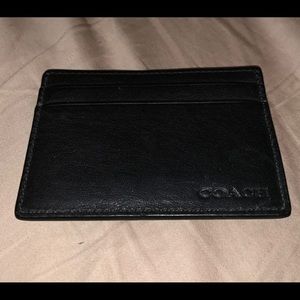 Coach card holder / money clip